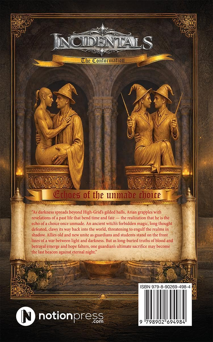 Incidentals: The Conformation -- Echoes of the Unmade Choice by Saptarshi Banerjee, published by Notion Press